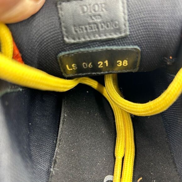 Women’s Dior B – 22 leather low top trainers size 38 made in Italy - Picture 10 of 11